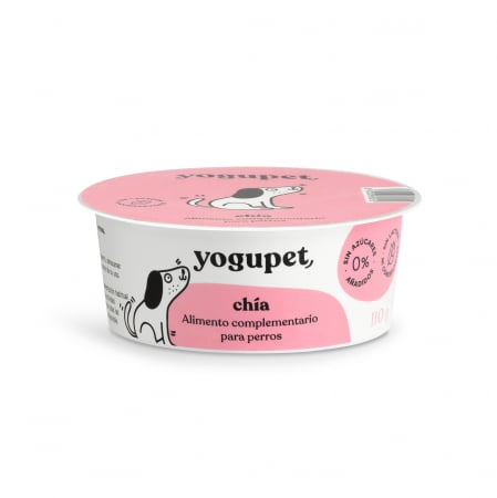 Yogupet Iaurt Pasteurizat cu Seminte de Chia pentru Caini 110 Gr [1]