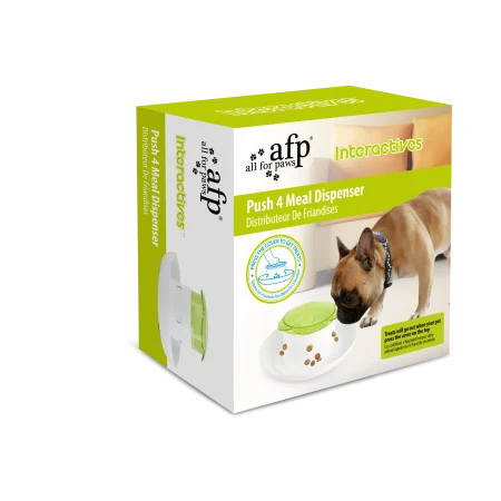 Educare si Dresaj - All for Paws Dispenser Interactiv Dog Push 4 Meal