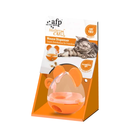 Jucarii Pisici - All for Paws Jucarie Mickey the Dispenser pentru Pisici