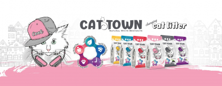 Asternut Igienic Cat Town Mango si Pepene Galben pentru Pisici [3]