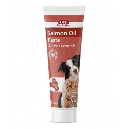 Suplimente Nutritive Caini - Bio PetActive Salmon Oil Paste 100 ML