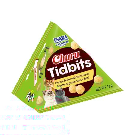 Churu Cat Tidbits Recompense pentru Pisici cu Pui si Dashi 3 Buc [2]