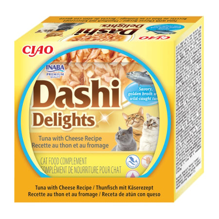 Ciao Dashi Delights pentru pisici cu Ton si Branza [1]