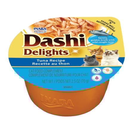 Hrana Umeda Pisici - Ciao Dashi Delights pentru pisici cu Ton