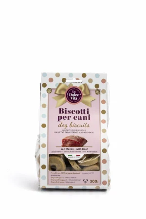 Recompense si Delicii pentru Caini - Leopet Biscuiti cu Vita 300 Gr