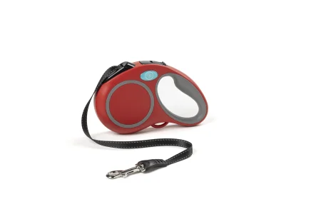 Lese, zgarzi si hamuri - Leopet Lesa Retractabila pentru Caini Red