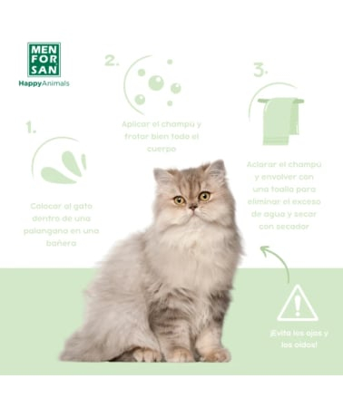 Menforsan Shampoo Ecologic for Cats and Kittens 300 Ml [2]