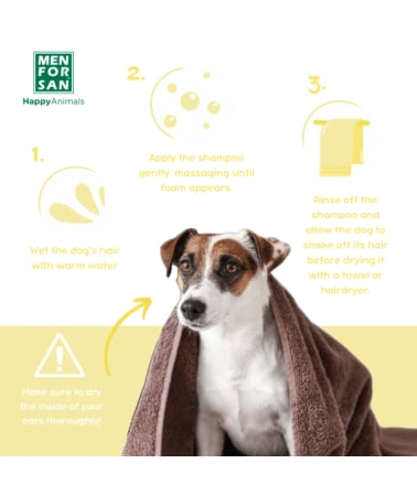 Menforsan Shampoo for Sensitive and Atopic Skin Puppies 300 Ml [1]