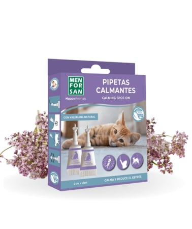 Solutii educative si antistres - Menforsan Spot-on pentru Calmare Pisica 2 pipete/blister