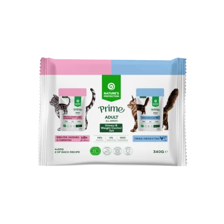 Nature's Protection - Nature's Protection Prime Mix Urinary & Weight Control 4x85 Gr