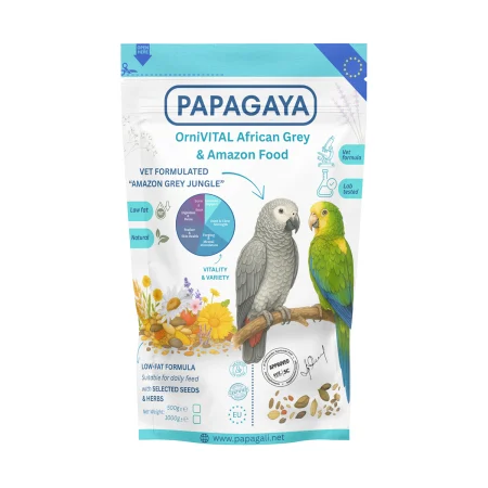 Hrana Pasari - Papagaya OrniVital Amazon Grey Jungle Hrana Low Fat pentru Papagali de Talie Mare