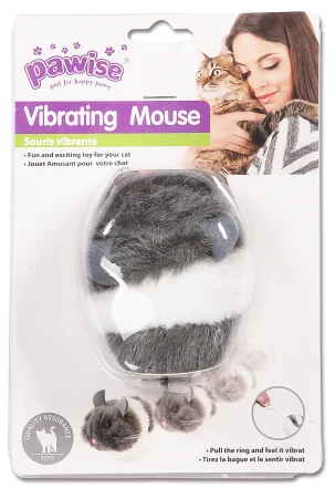 Jucarii Pisici - Pawise Cat Shakin Mouse 8 Cm