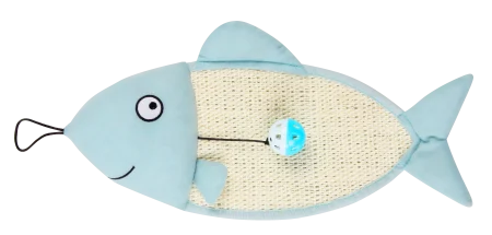 Pisici - Pawise My Love Fish Scratcher Mat pentru Pisici