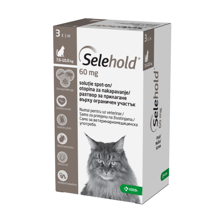 Antiparazitare - Selehold Cat 3 Pipete