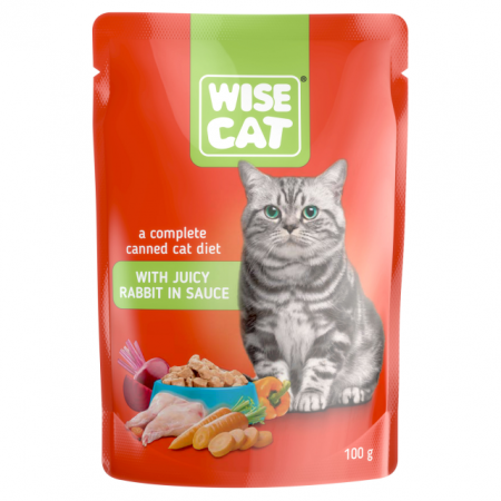 Wise - Wise Cat Plic cu Iepure in Sos