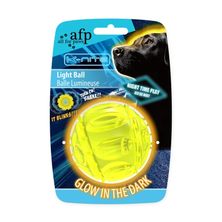 Import - All for paws Jucarie Light Ball Shaker pentru Caini