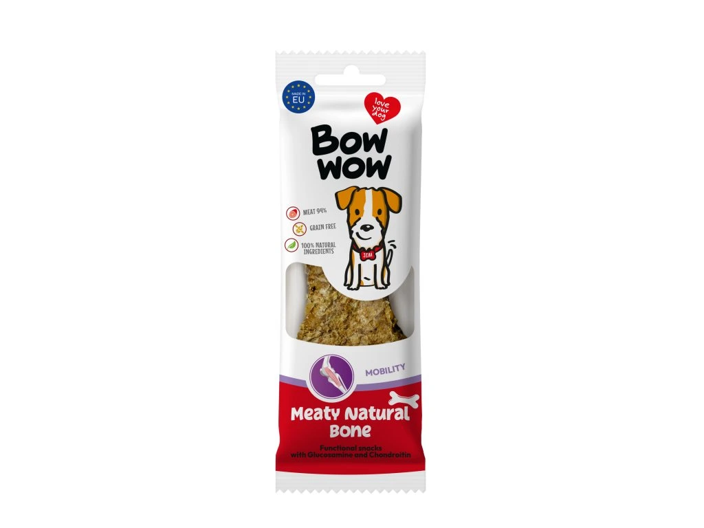 Import - Bow Wow Recompensa Natural Meaty Bone Mobility 28 Gr