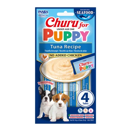 Import - Churu Puppy Recompensa Cremoasa cu Ton pentru Catei