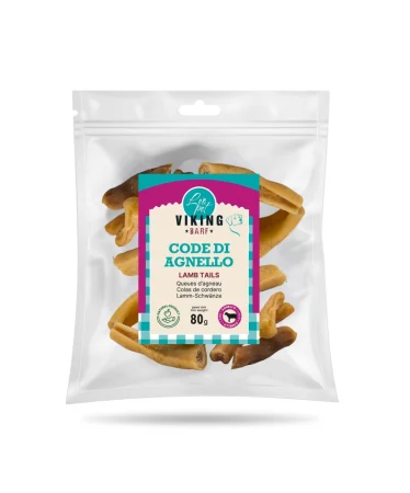 Import - Leopet Viking Barf Lamb Tails 80 Gr