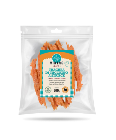 Import - Leopet Viking Barf Turkey Slice Trachea 100 Gr