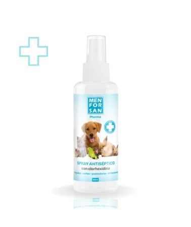Import - Menforsan Spray Antiseptic cu Clorhexidina pentru Animale de Companie 60 ML