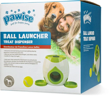 Import - Pawise Ball Launcher Food Feeder Dispenser Recompense