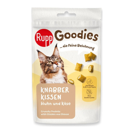 Import - Rupp Goodies Cat Pernute Umplute cu Pui si Branza 50 Gr