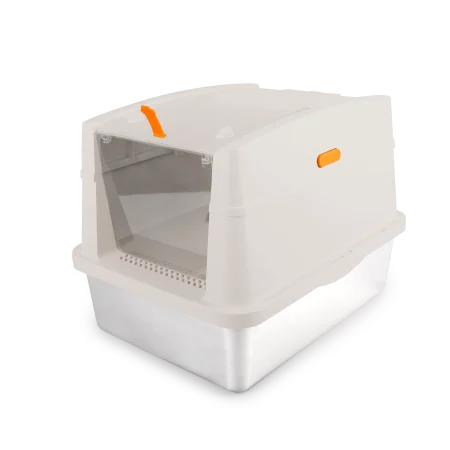 Afp Go Fresh Cat Litter Box din Otel Inoxidabil [2]