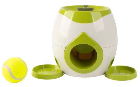Pawise Ball Launcher Food Feeder Dispenser Recompense [4]