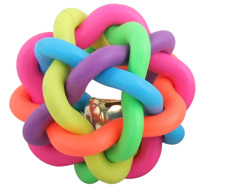 Pawise Rainbow World Minge cu Clopotel pentru Caini [1]