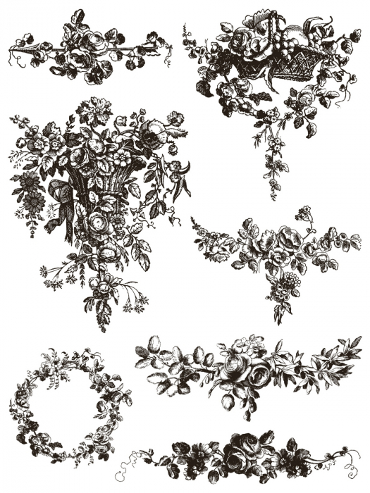 DELFT TRADITIONS NOIR – IOD Paint Inlay – set 8 pagini A3 [3]