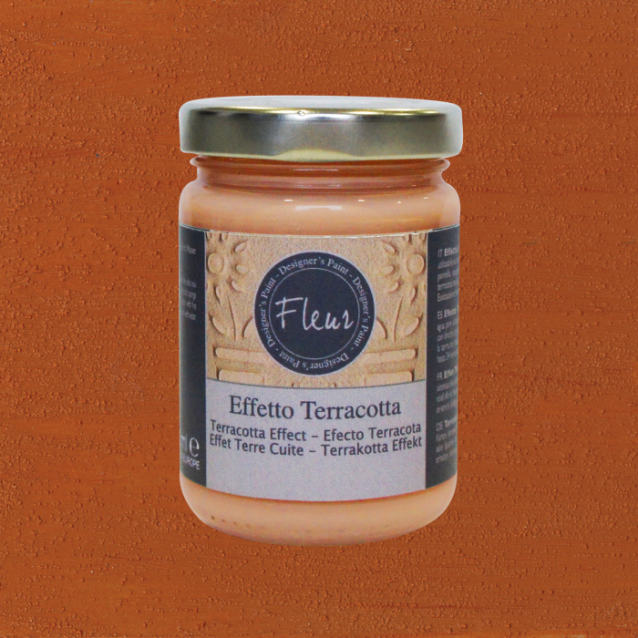 Fleur Pastă Terracotta – Efect Cărămidă Rustică, Tuscany Red, 130 ml [1]
