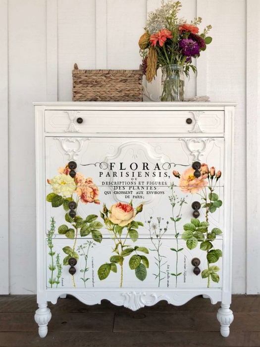 FLORA PARISIENSIS transfer decorativ – set de 4 pagini A3 [3]