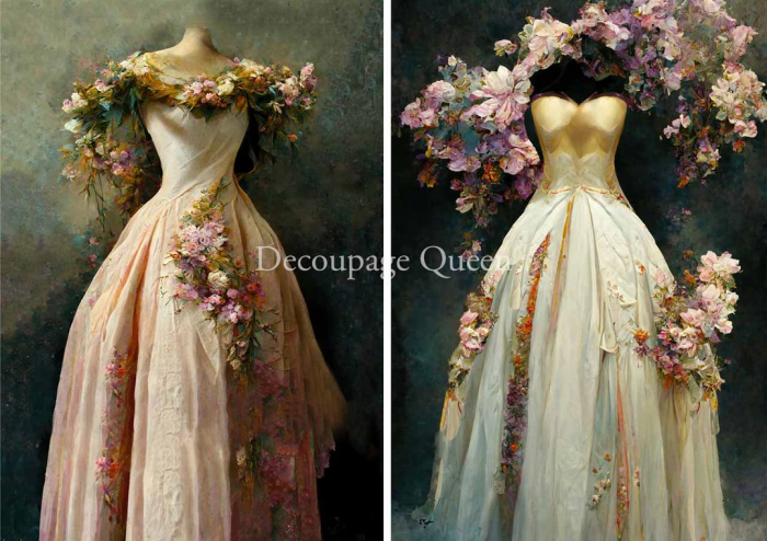 Hârtie de orez Spring Gowns [1]