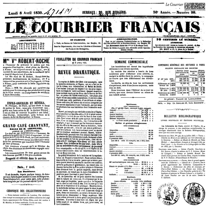 LE COURRIER – ștampile decorative IOD [1]