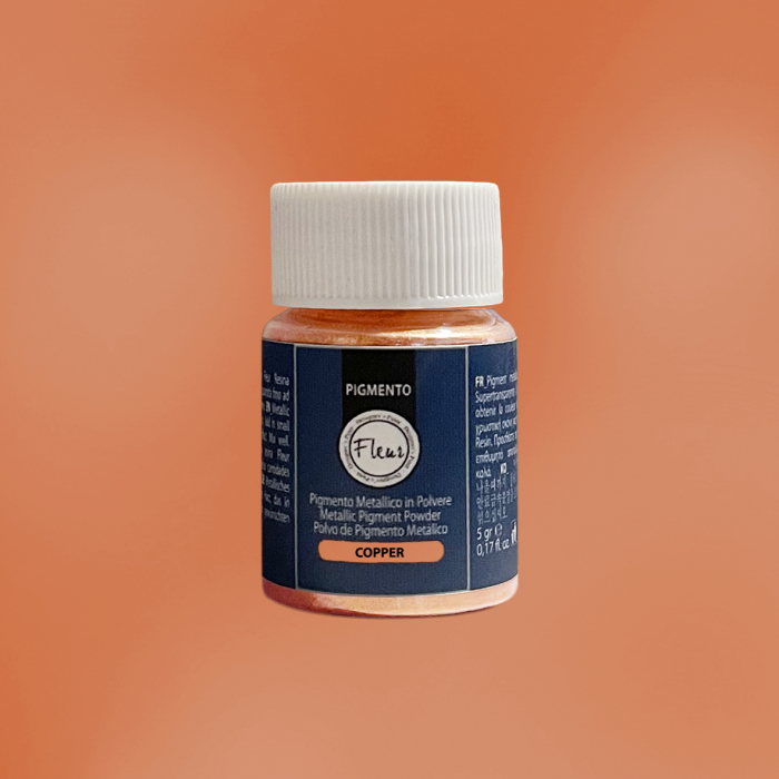 Pigment Metalic Pudră – Copper, pentru Rășină și Finisaje Decorative [1]