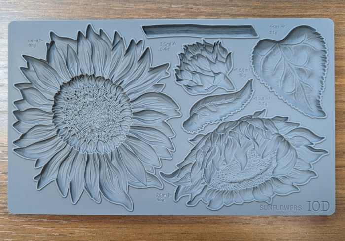 SUNFLOWERS – mulaje decorative IOD, modele floarea soarelui [1]