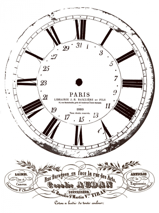 Transfer Decorativ IOD Brocante – Set de 8 Pagini A3 pentru Mobilier și Decorațiuni [3]