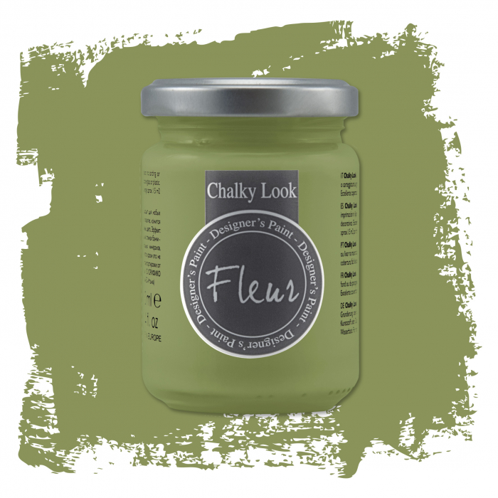 Fleur Chalky Look – Grandma Green, Vopsea Verde Prăfuit Ultra-Mată [1]
