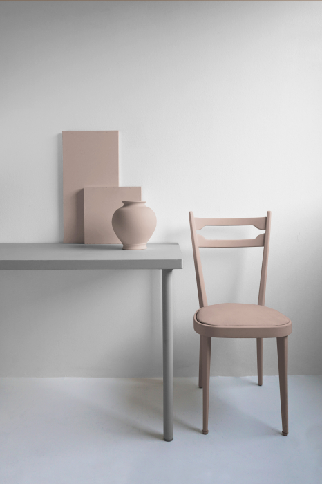 Vopsea Fleur Chalky Look – Milady Rose, roz prăfuit vintage, finisaj ultra-mat pentru mobilier și decor [3]