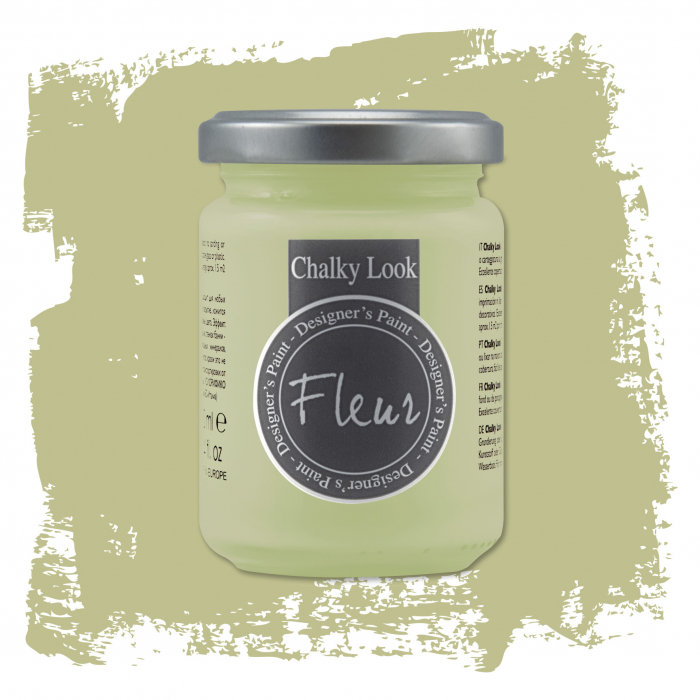 Fleur Chalky Look – Veranda Green, Vopsea Verde Pastel Mată pentru Mobilier și Decor [1]