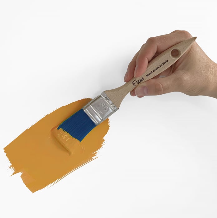 Vopsea Fleur Chalky Look – Yellow Ochre, galben muștar, finisaj ultra-mat pentru mobilier și decor [2]