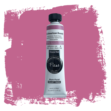 FLEUR PAINT - GAMA COMPLETĂ DE VOPSELE ȘI FINISAJE PREMIUM - fleur-mineral-paint-tub-75ml-american-beauty-ambalaj.jpg