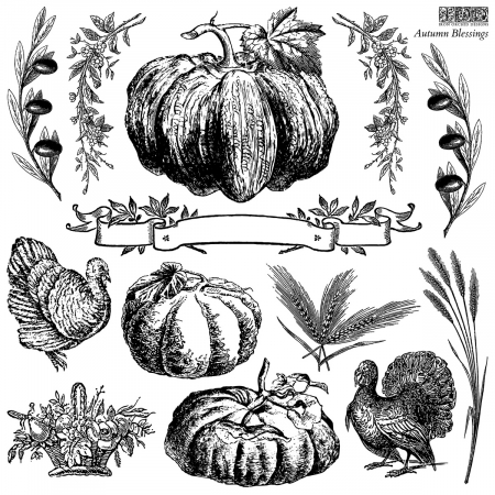 IOD Decor Stamps - Stampile decorative - stampila-iod-autumn-blessings.jpg