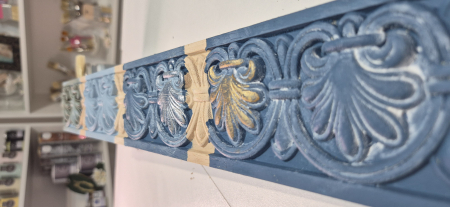Brâu decorativ vopsit în nuanțe Fleur – Atelier Bază Începători 2 [2]