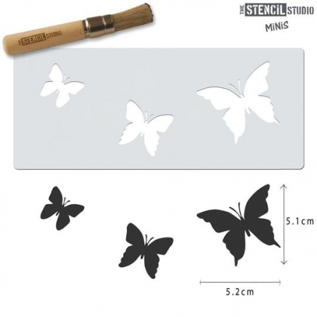 BUTTERFLIES – Șablon mini [1]