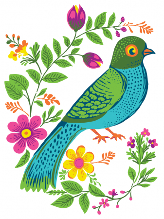 Designed by Debi Beard: Vida Flora - set 8 pagini A3 [1]