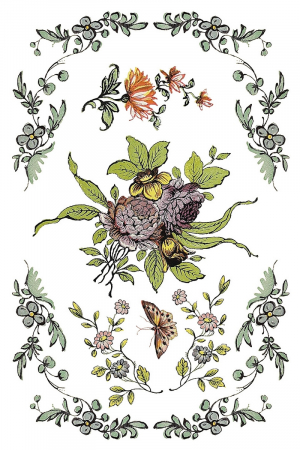 FAIRYTALE FLORALS – set transfer decorativ IOD – 8 pagini A4 [7]