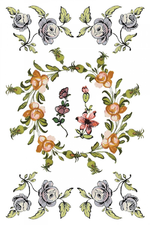 FAIRYTALE FLORALS – set transfer decorativ IOD – 8 pagini A4 [2]