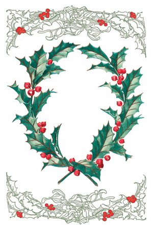 FIGGY PUDDING – transfer decorativ, set de 8 pagini A4 [8]
